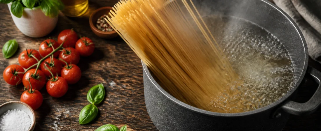 Cómo cocer pasta al dente sin que se te pegue o se convierta en engrudo