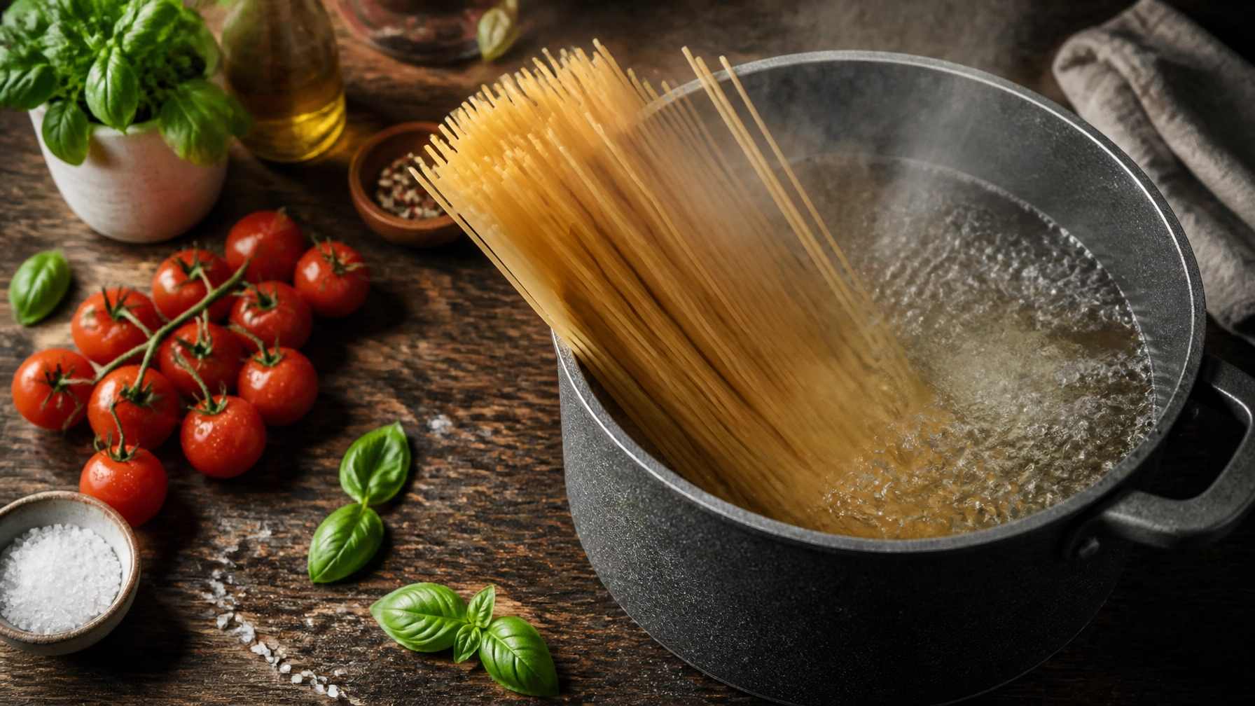 Cómo cocer pasta al dente sin que se te pegue o se convierta en engrudo